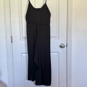 NWOT Express Hi-Lo Satin Dress